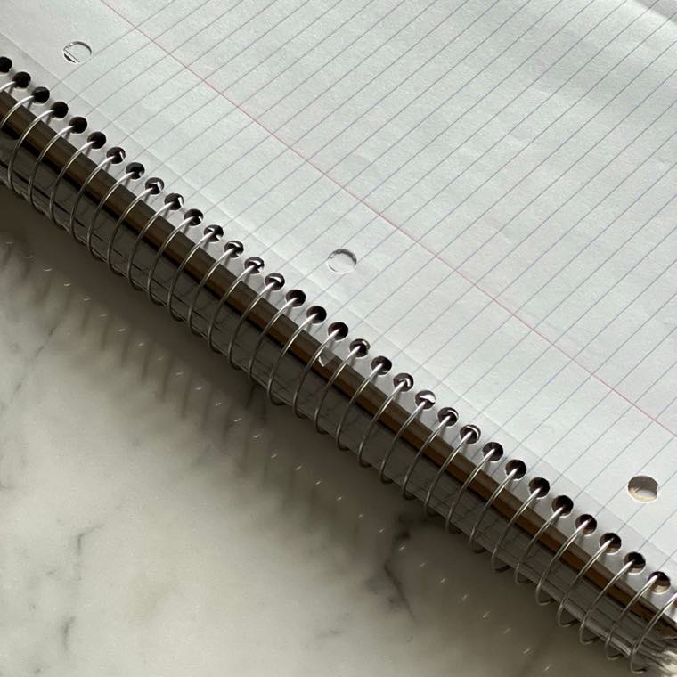 Asbury Softcover Notebook, Graphite