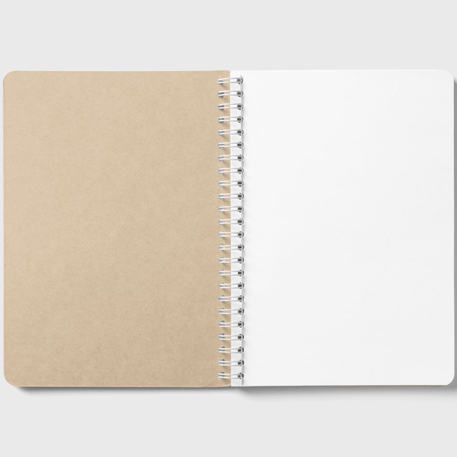 Asbury Softcover Notebook, Sand