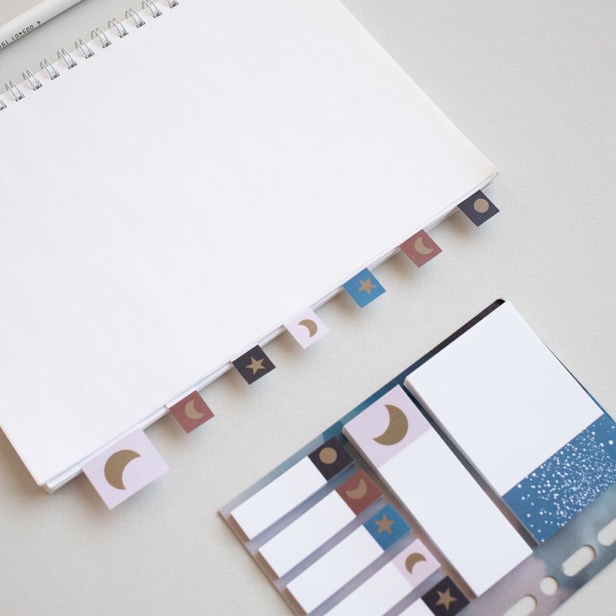 Tab Sticky Notes, Transparent